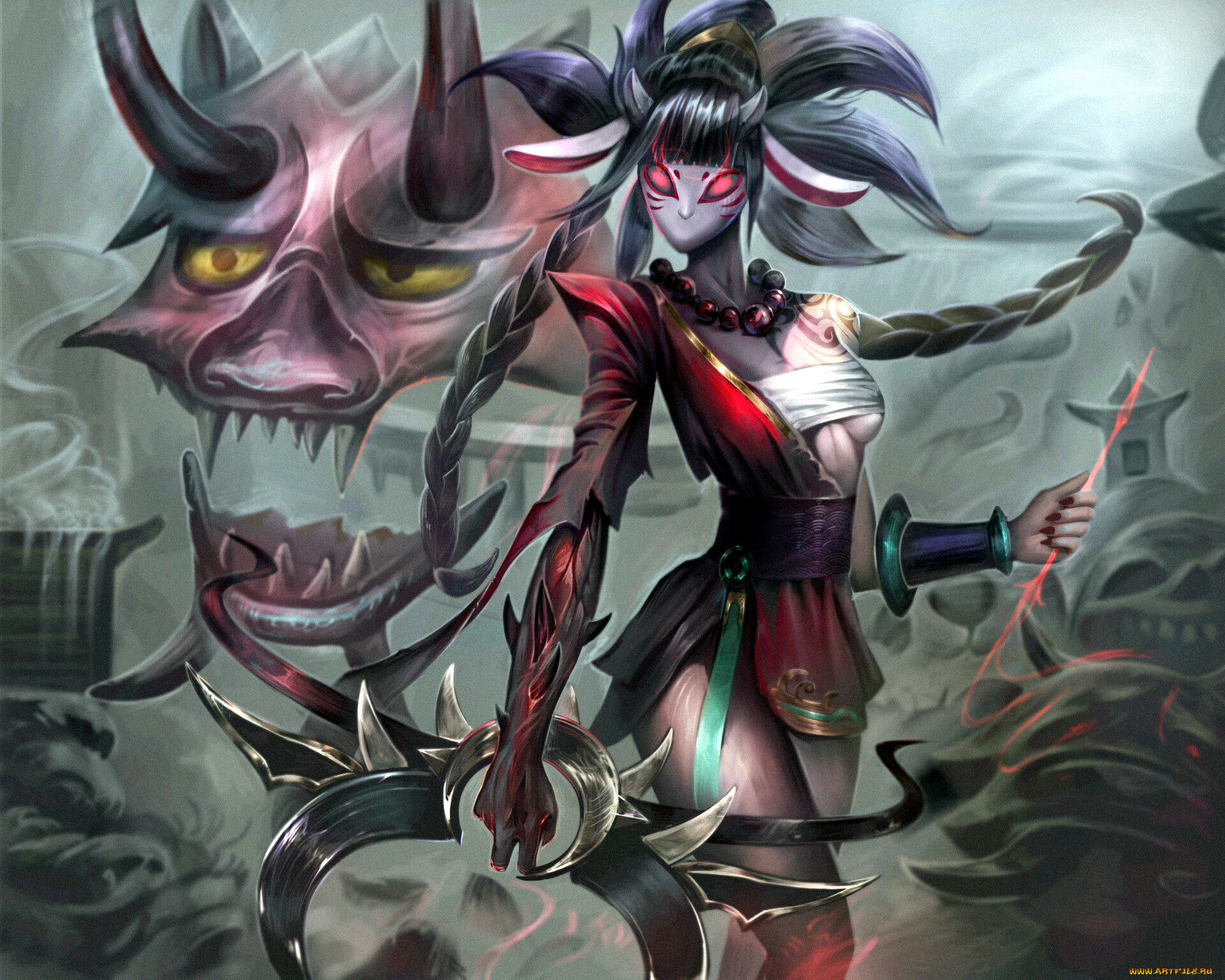  , league of legends, kindred, , 